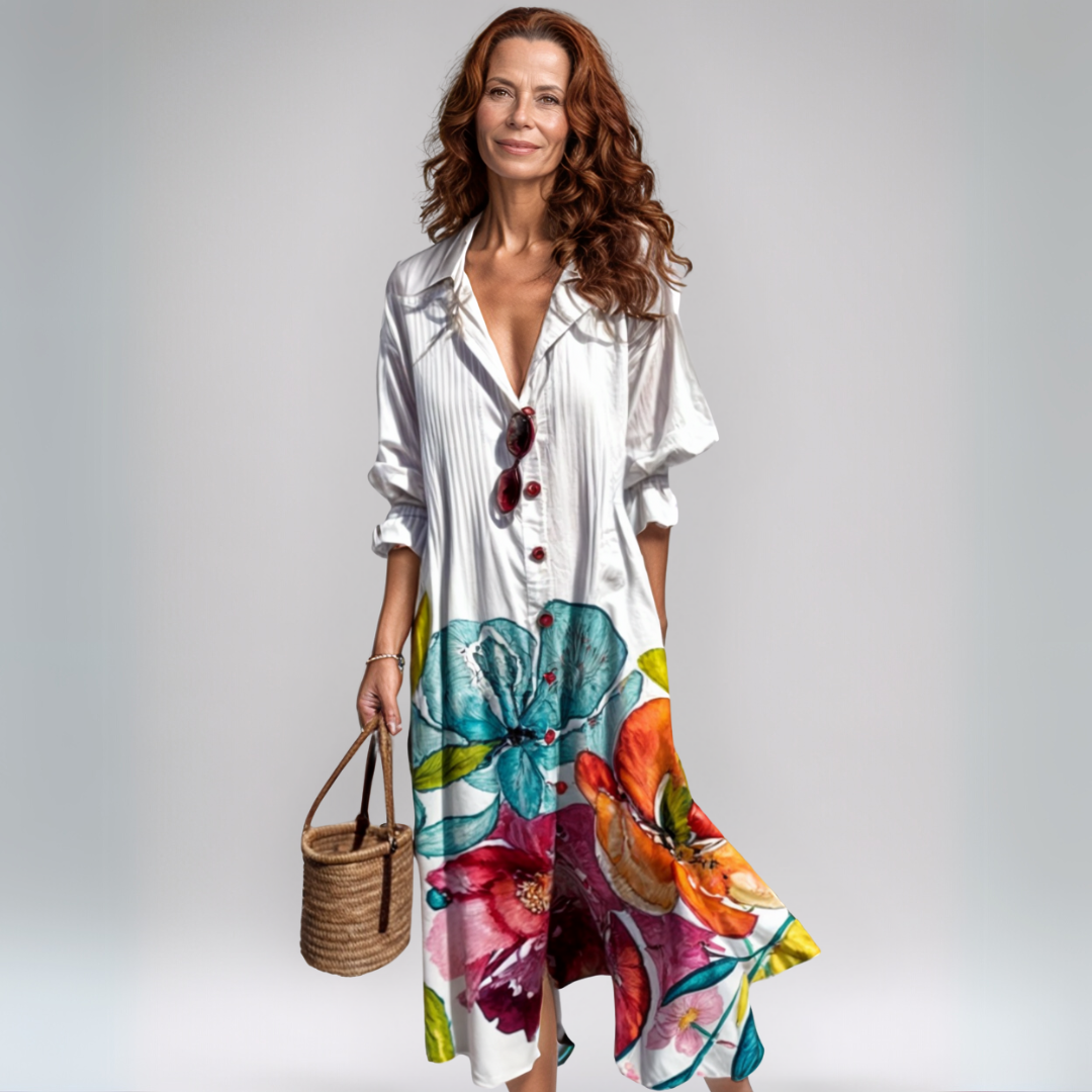 Charlotte | Robe maxi boho légère pour les jours d'été