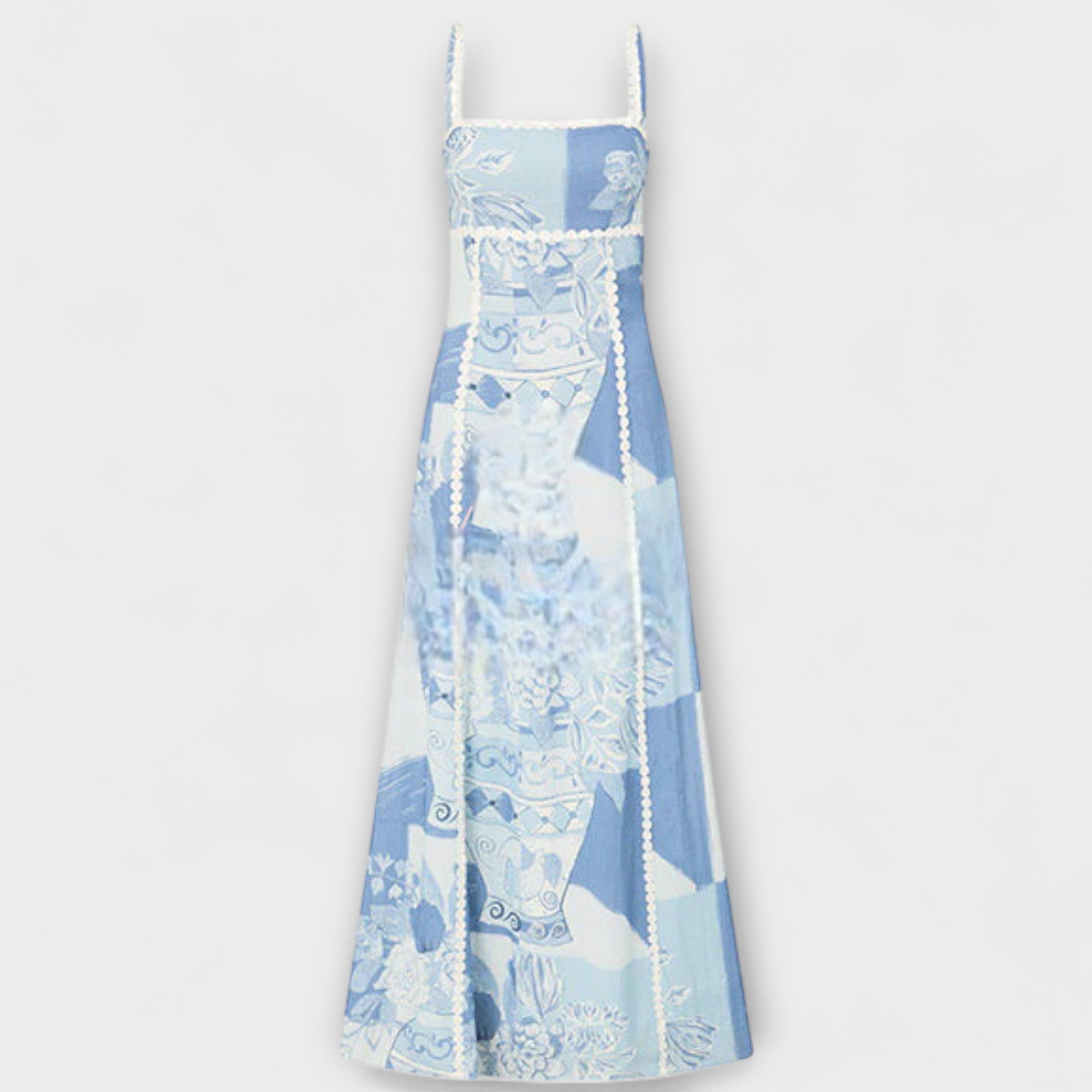 Terazza Ric Rac - Robe Maxi Évasée Ohlapna